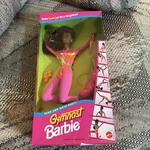Mattel Gymnast Barbie African American Rare Nrfb New. Price: $42.99.