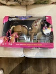 Vintage 1998 Barbie Riding Club Walking Beauty Horse Mattel 17718 Nrfb New. Price: $45.00.