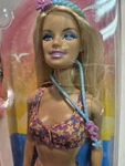Summer Beach Barbie Doll 2012 Mattel Purple Star Bikini X9598 New. Price: $24.98.