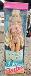 Vintage 1992 Glitter Beach Barbie Doll Mattel Model 3602 W/ Lotion Nrfb New. Price: $29.87.