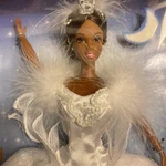 Barbie Doll As The Swan Queen, African American, 1997, Mattel 18510 New. Price: $80.00.
