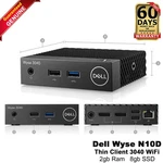 Dell Wyse 3040 N10D Client Atom X5-Z8350 2GB Ram 8GB Ssd Thinos 5MXMG Open. Price: $67.99.