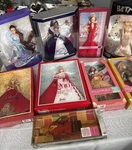 Holiday Barbie Lot New In Box All Rare. Price: $250.00.