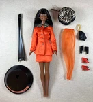 Barbie 1997 Tangerine Twist Reproduction: African-american (17860) Used. Price: $19.00.
