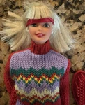 Vintage Mattel #22967 Tree Trimming Barbie Special Edition Doll W/ Brush Used. Price: $14.99.