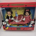 Disney Barbie Mattel Kelly And Tommy As Mickey Minnie Mouse 55502 New Nib. Price: $30.00.
