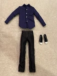 New Outfit Barbie Twilight Saga Jasper Ken Model Muse Doll Clothes Jeans Shoes. Price: $44.95.