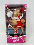 Barbie Nebraska Cornhuskers University Cheerleader New. Price: $29.29.