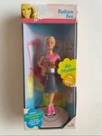 Barbie Doll Pen Nib 2001 Dancing Fun On The Go #6718 W/ Stand Cat Appearloose New. Price: $6.99.