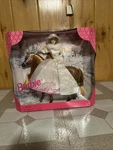 Barbie Doll Horse Winter Ride Gift Set 1998 Mattel 19850 New. Price: $55.00.