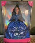 Barbie Sapphire Sophisticate #16692 Mattel 1997 Blue Glitter Dress New. Price: $55.00.