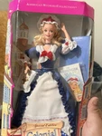 Limited Edition Barbie Patriotic American Flag Doll 1996 Mattel New. Price: $30.00.
