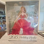 2015 Happy Holiday Barbie Blonde CHR76 Nib Nrfb New. Price: $21.00.