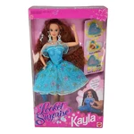 Vintage 1993 Locket Surprise Kayla Barbie Doll Nrfb # 11209 New Box Mattel. Price: $59.80.