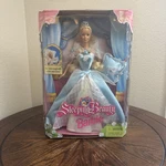 Sleeping Beauty Barbie 1998 Mattel #20489 Musical Pillow, Eyes Open & Close New. Price: $49.99.