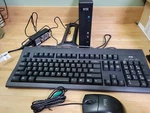 Lot Wyse Z90D7 Thin Client 909586-01L Dell Keyboard Mouse Stand Open. Price: $89.99.