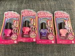 Barbie Land Color Change Reveal Mini Doll 1.5" Nail Polish Bottle New**set Of 4. Price: $15.00.