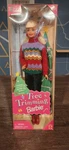 Barbie Tree Trimming Christmas Sweater Doll Vintage 1990S The Box New. Price: $8.99.