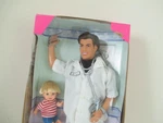 1997 Dr. Ken And Little Patient Tommy Nrfb Barbie # 18898 Mattel New In Box. Price: $49.99.