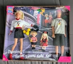 Walt Disney Resort Vacation Barbie Tommy Kelly Ken Gift Set Nib 1998 New. Price: $125.00.