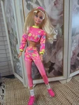1996 Workin Barbie Doll Original Outfit Used. Price: $11.24.