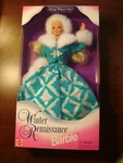 Vintage New Mattel Barbie Doll Winter Renaissance 15570 Box 1996. Price: $17.99.