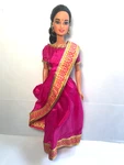 Vintage 1995 Mattel Dotw Indian Barbie Doll Pink Sari Teresa Face #14451 Used. Price: $19.99.