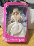 Vintage Winter Evening Barbie. RARE1998 Newbin Box. MATTEL19218. Price: $17.99.