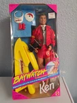 Barbie Baywatch Ken Doll Mattel #13200 With Wave Runner 1994 Nrfb New. Price: $20.00.