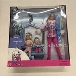Barbie Stacie Kelly Skiing Vacation Doll Set Working Chair Lift 2000 By Mattel New. Price: $170.00.