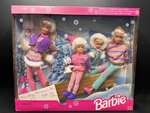 Vintage 1995 Mattel Winter Holiday Barbie & Sisters Giftset #15645 New. Price: $90.00.