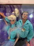 Vintage 1997 Barbie & Ken Olympic Skater Usa Team Doll Set Mattel #18726 Nagano New. Price: $20.00.