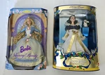 Disney Mattel Barbies,sleeping Beauty #18586,HOLIDAY Princess Snow WHITE#19898 New. Price: $40.00.