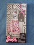 Barbie Hello Kitty Grey Top, Pink Skirt Fashion Set New. Price: $19.99.