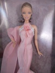 2006 Badgley Mischka Barbie Doll Pink Dress Gold Label Collector J9180 New. Price: $165.00.