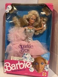 Vintage 1991 Sparkle Eyes Prettiest Ever Barbie # 2482 Mattel Original Box New. Price: $59.99.