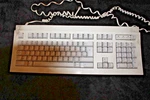 Wyse P/n: 841135-02 Epc Terminal Keyboards Cord Streatched, Some Yellowing. Price: $75.00.