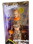 Vintage Barbie-"maskerade Party Barbie" Doll 2002 New Nos Box Leopard Print. Price: $19.99.