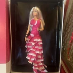 The Barbie Look Red Carpet Fushia Pink Dress Blond Doll BCP89 Mattel 2013 Used. Price: $195.00.