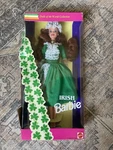 1994 Irish Barbie Mattel 12998 Dolls Of The World Dress Red Hair Superstar New. Price: $25.00.