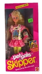 1991 Barbie Pet Pals Skipper Mattel #2709 With Dog Cool Teen Sister New. Price: $34.00.