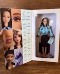 Barbie Avon Representative Brunette Special Edition 1998 Doll Mattel 22204 Blue New. Price: $45.00.