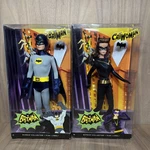 Barbie Batman & Catwoman Collector Pink Label Dolls 1966 Classic Tv Series - New. Price: $149.99.