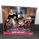 Vtg Mattel Barbie Holiday 3 Sisters Nrfb 1998 Kelly Stacie Plaid Christmas New. Price: $25.99.