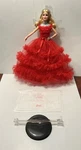 Barbie Signature 30TH Anniversary 2018 Holiday Red Gown Jewelry Stand FRN69 Oob Used. Price: $35.99.