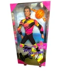 Mattel Barbie Hot Skatin' Ken Doll In-line & Ice Skating 1994 New. Price: $35.00.