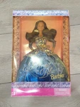 Vintage 1997 Mattel Portrait Blue Barbie Walmart Special Edition Open Box Used. Price: $19.00.