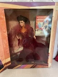 1994 Barbie Mattel #12815 Scarlett O'hara Hollywood Legends Red Velvet Dress New. Price: $19.50.