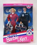 Barbie & Ken Doll Air Force Stars Stripes 1993 Flight Suit Duffel Bag 11581 Used. Price: $39.99.