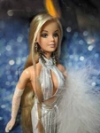 2001 Barbie Doll Diva Collection Gone Platinum Collector Edition Nrfb New. Price: $60.00.